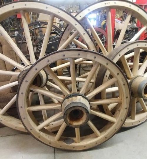 Heavy wagon wheels